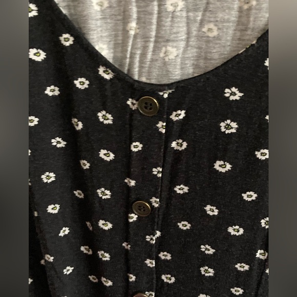 Floral Lace Up Mini Dress - Picture 7 of 12